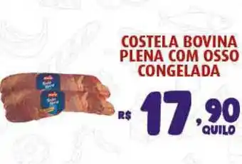 Costela Bovina Plena Com Osso Congelada