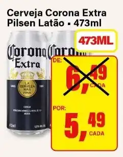 Cerveja Corona Extra Pilsen Latão - 473ml