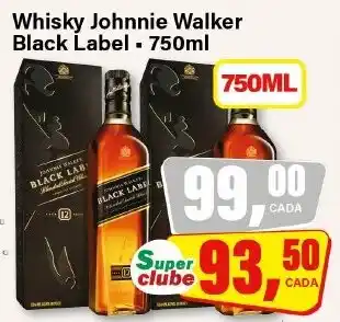 Whisky Johnnie Walker Black Label - 750ml
