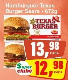 Hambúrguer Texas Burger Seara - 672g