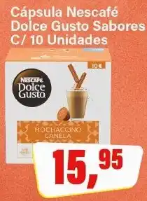 Cápsula Nescafé Dolce Gusto Sabores C/ 10 Unidades