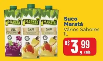 Supermercados Mateus Suco Maratá Vários Sabores 1L oferta