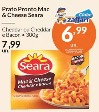 Prato pronto Mac & Cheese Seara 300g