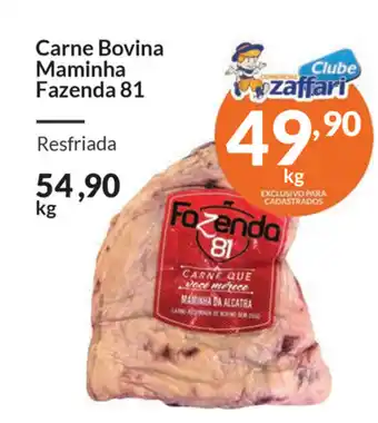 Comercial Zaffari Carne Bovina Maminha Fazenda 81 1kg oferta