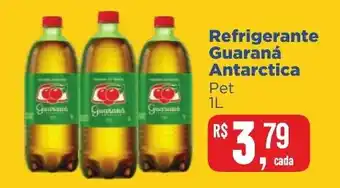 Supermercados Mateus Refrigerante Guaraná Antarctica Pet 1L oferta