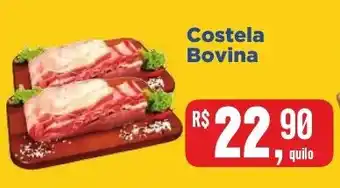 Supermercados Mateus Costela Bovina oferta