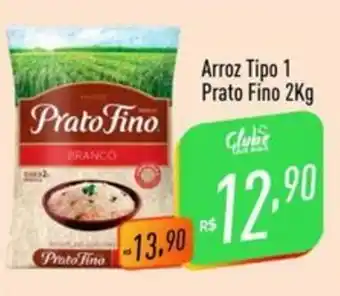 Supermercados Pague Menos Arroz Tipo 1 Prato Fino 2Kg oferta