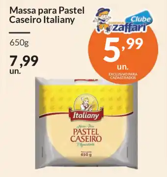 Massa para Pastel Caseiro Italiany 650g