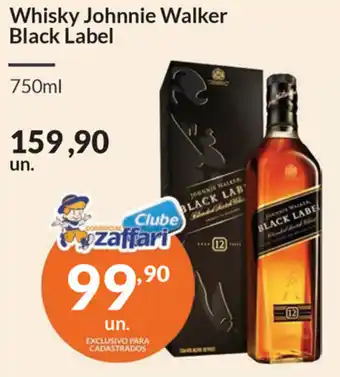 Whisky Johnnie Walker Black label 750ml
