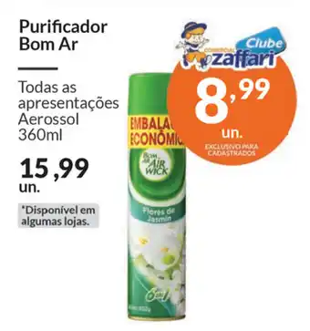Purificador Bom Ar 360ml