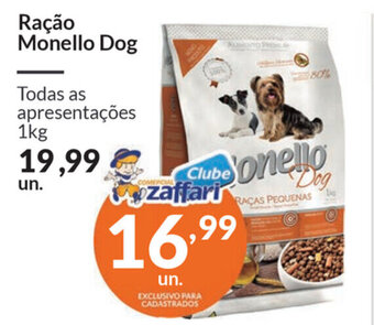 Racao Monello Dog 1kg
