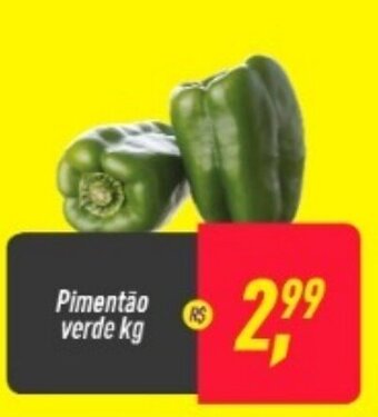 Frangolândia Pimentao Verde 1kg oferta