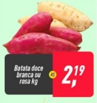 Frangolândia Batata Doce Branca ou rosa 1kg oferta