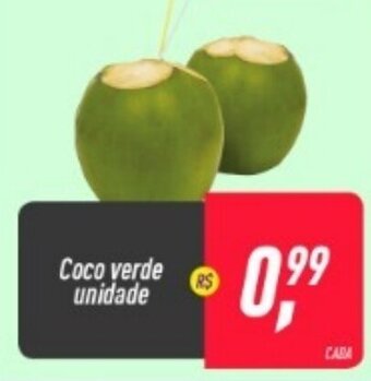 Frangolândia Coco verde unidade oferta