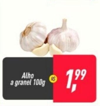 Frangolândia Alho a granel 100g oferta