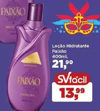 Loção Hidratante Paixão 400mL