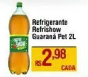 Max Atacadista Refrigerante Refrishow Guaraná Pet 2L oferta