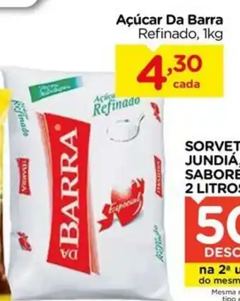 Carrefour Açúcar Da Barra Refinado, 1kg oferta