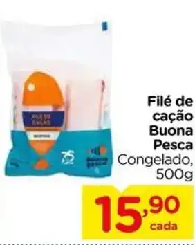 Carrefour Filé de cação Buona Pesca Congelado, 500g oferta