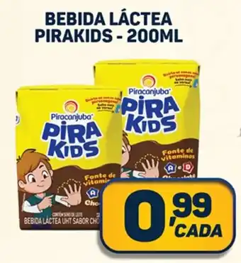 BEBIDA LÁCTEA PIRAKIDS-200ML