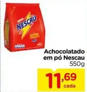 Carrefour Achocolatado em pó Nescau 550g oferta