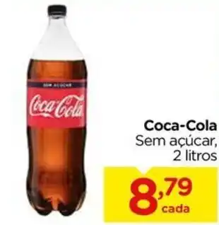 Carrefour Coca-Cola Sem açúcar, 2 litros oferta