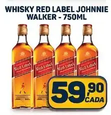 Dom Atacadista WHISKY RED LABEL JOHNNIE WALKER - 750ML oferta
