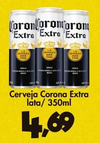 Confiança Supermercados Cerveja Corona Extra lata/350ml oferta