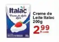 Rossi Supermercado Creme de Leite Italac 200g oferta