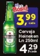 Rossi Supermercado Cerveja Heineken Ln 250ml oferta