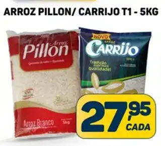 Dom Atacadista ARROZ PILLON/CARRIJO T1-5KG oferta