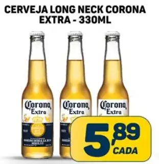 Dom Atacadista CERVEJA LONG NECK CORONA EXTRA-330ML oferta