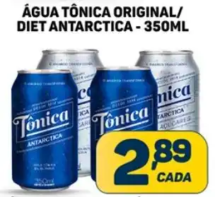 Dom Atacadista ÁGUA TÔNICA ORIGINAL/ DIET ANTARCTICA - 350ML oferta