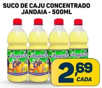 Dom Atacadista SUCO DE CAJU CONCENTRADO JANDAIA- 500ML oferta