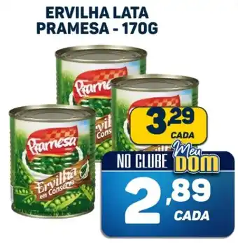 ERVILHA LATA PRAMESA - 170G