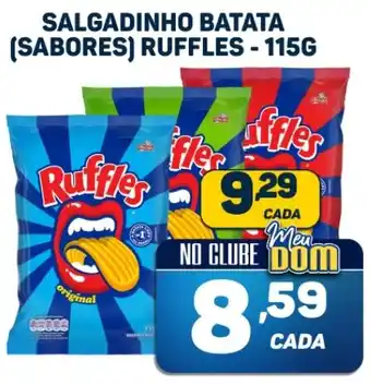 SALGADINHO BATATA (SABORES) RUFFLES - 115G