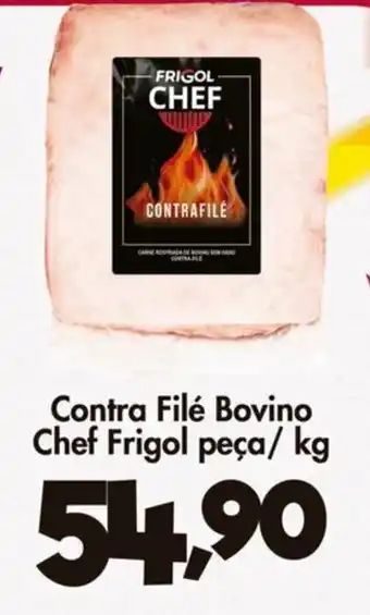Confiança Supermercados Contra Filé Bovino Chef Frigol peça/ kg oferta