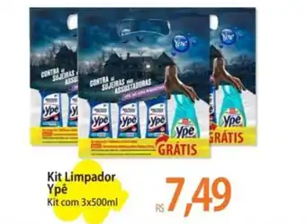 Atacadão Kit Limpador Ypê Kit com 3x500ml oferta