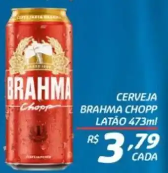 RECIBOM CERVEJA BRAHMA CHOPP LATÃO 473ml oferta