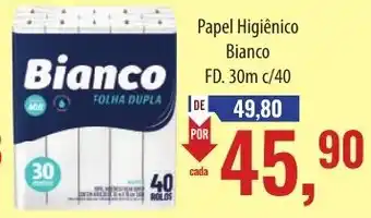 Supermercados BH Papel Higiênico Bianco FD. 30m c/40 oferta