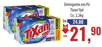 Supermercados BH Detergente em Pó Tixan Ypê Cx. 2,2kg oferta