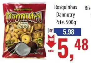 Rosquinhas Dannutry Pcte. 500g