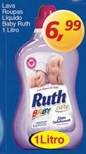 Supermercados Guanabara Lava roupas Liquido Baby Ruth 1L oferta