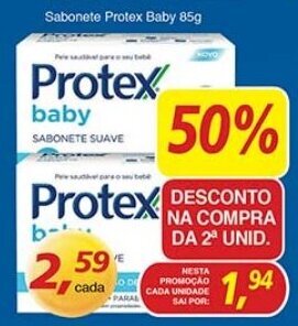 Supermercados Guanabara Sabonete Protex Baby 85g oferta