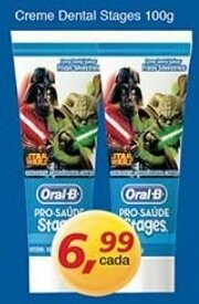 Supermercados Guanabara Creme Dental Stages 100g oferta