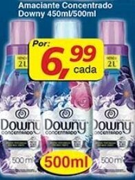 Supermercados Guanabara Amaciante Concentrado Downy 450ml/500ml oferta