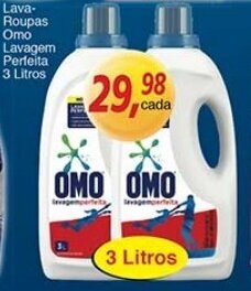 Supermercados Guanabara Lava roupas Omo Lavegem Perfeita 3L oferta