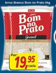 Supermercados Guanabara Arroz Branco Bom no Prato 5kg oferta