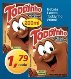 Supermercados Guanabara Bebida Lactea Toddynho 200ml oferta