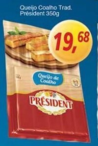 Supermercados Guanabara Queijo Coalho Trad. President 350g oferta